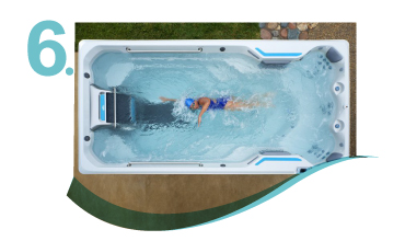 Piscina Contracorriente