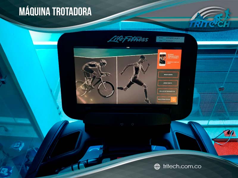 máquina trotadora para triatlón